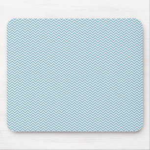 Blue Chevron med Monogram Musmatta