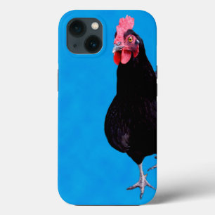 Blue Chicken Strut, iPhone 13 Fodral