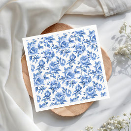 Blue Chinoiserie Pappersservett