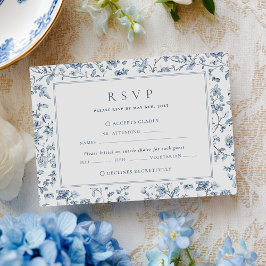 Blue Chinoiserie Wedding OSA Kort