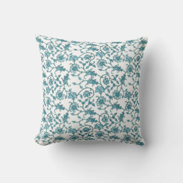 Blue Chintz Dekorativ kudde