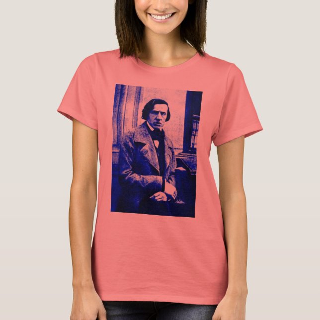 Blue Chopin Tee Shirt (Framsida)
