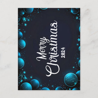 Blue Christmas - Cartes Pour Fêtes Annuelles Helg Vykort