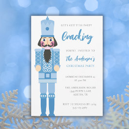 BLUE CHRISTMAS NUTCRACKER PARTY HELGDAG INBJUDNINGAR