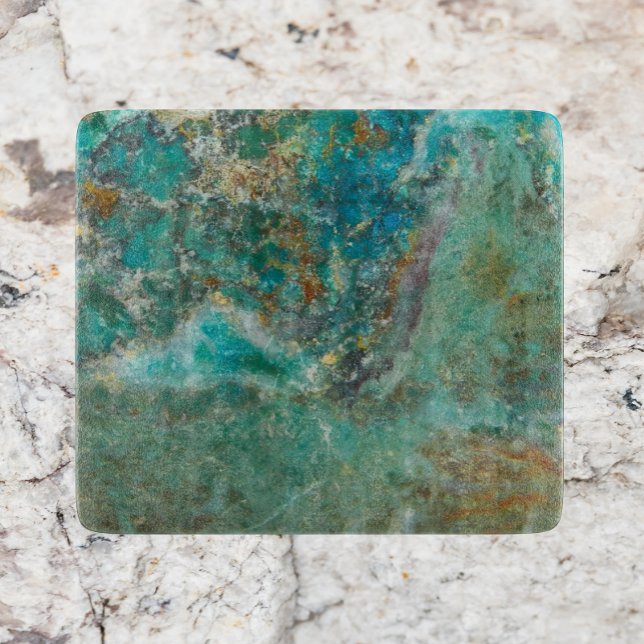 Blue Chrysocolla Mineral Stone (In Situ)