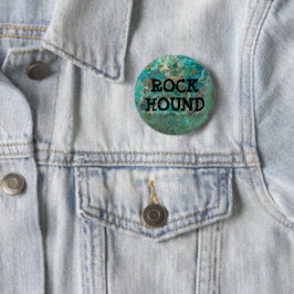 Blue Chrysocolla Mineral Stone Sten Hound Knapp