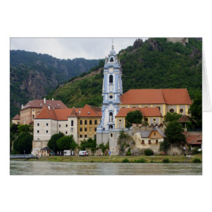 Blue Church i Dürnstein Hälsningskort