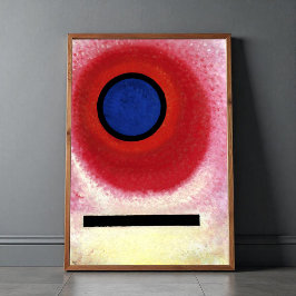 Blue Circle II av Kandinsky 1925 Fototryck