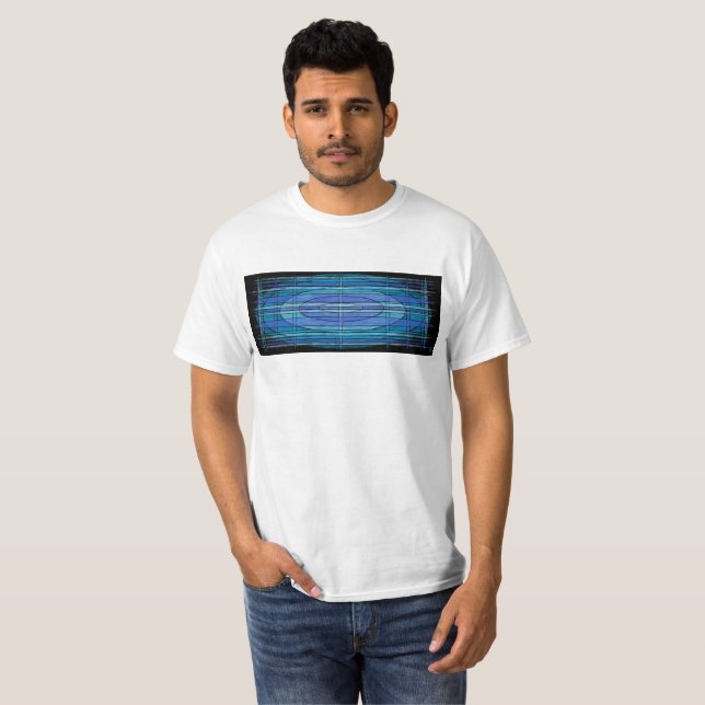 blue circle t-shirt (Hel framsida)