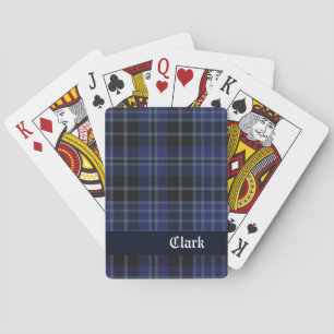 Blue Clark Scottish Play Cards Kortlek