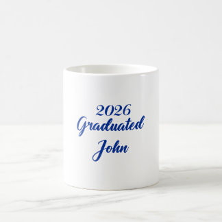 Blue Class of 2026 examen | 2026 avgångselev John Kaffemugg