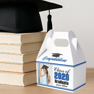 Blue Class of 2026 Foto Examen Fest Presentaskar