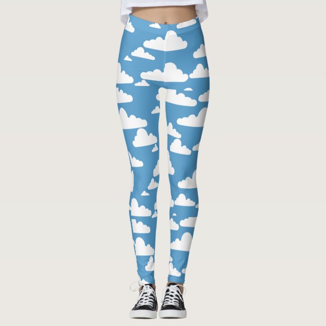 Blue Cloud Leggings (Framsida)