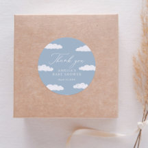 Blue Cloud Nine Baby Shower
