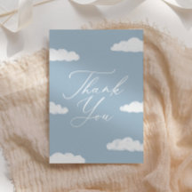 Blue Cloud Nine Baby Shower
