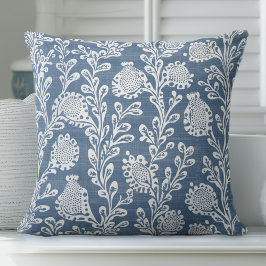 Blue Coastal Hamptons Dekorativ kudde