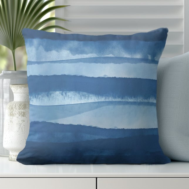 Blue Coastal Kudde (Discover Gorgeous Coastal Throw Pillows by Totally Coast)