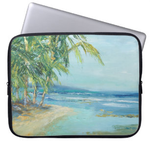 Blue Coastal Lagoon Laptop Fodral