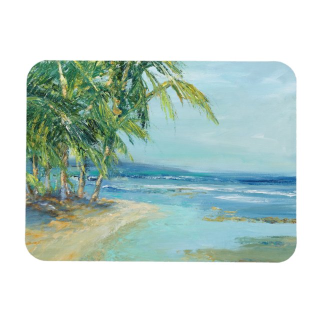 Blue Coastal Lagoon Magnet (Horisontell)