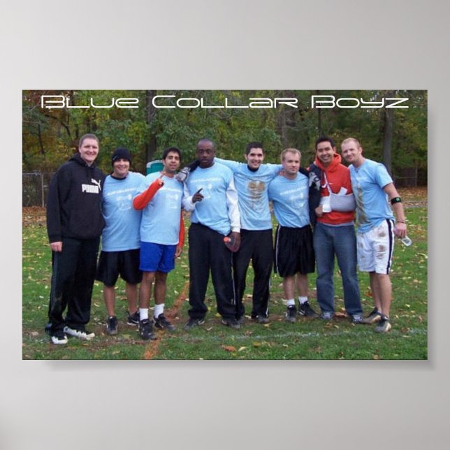 Blue Collar Boyz Poster (Framsidan)