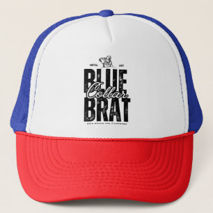 Blue Collar Brat Truckerkeps