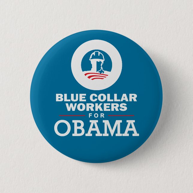 Blue Collar Workers for Obama Knapp (Framsida)
