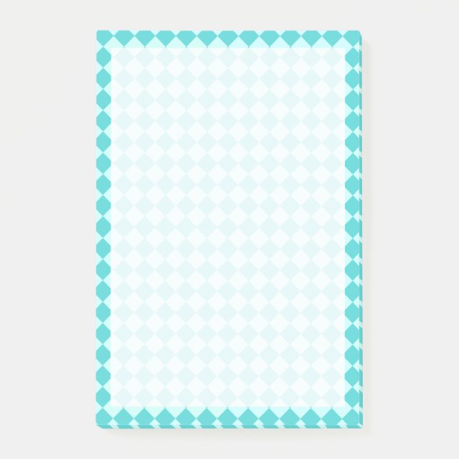 Blue Combinond Mönster av Shirley Taylor Post-it Block (Framsida)