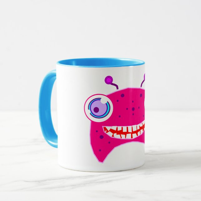 Blue Combo Scaryface Mugg (Framsida vänster)