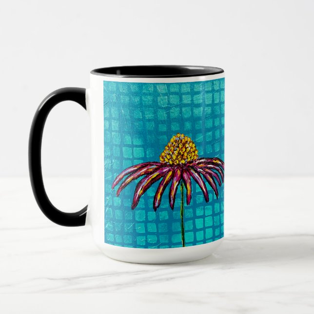 Blue Coneflower mugg (Vänster)