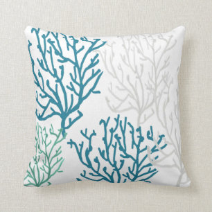 Blue Coral Dekorativ kudde