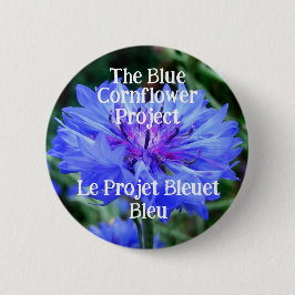 Blue Cornblomma Project-Le Projet Bleuet Bleu Knapp