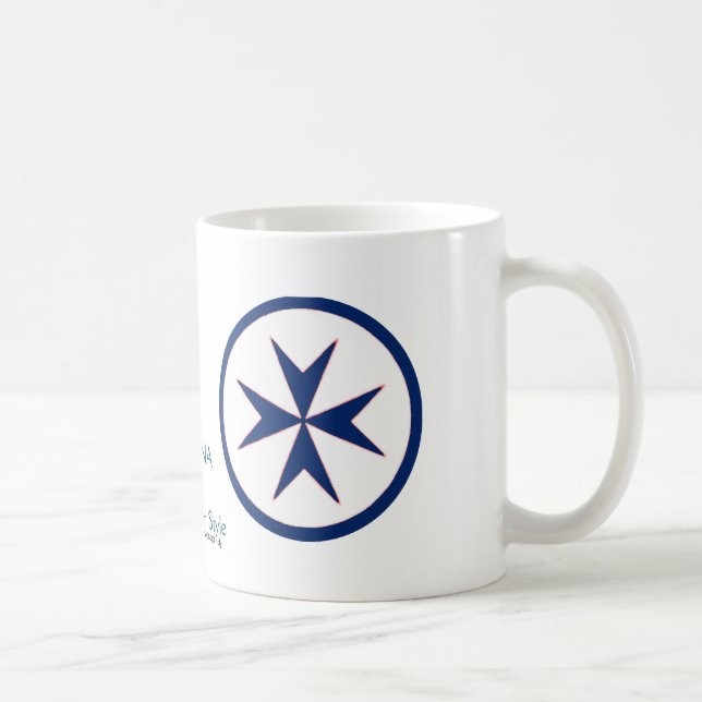 Blue Corsair Stil Kaffemugg (Höger)