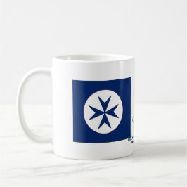 Blue Corsair Stil Kaffemugg