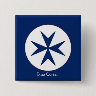 BLUE CORSAIR STIL octagon kor Knapp