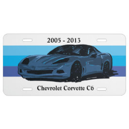 Blue Corvette C6 med Blue Rand