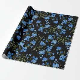 Blue Cosmos Flowers Presentpapper