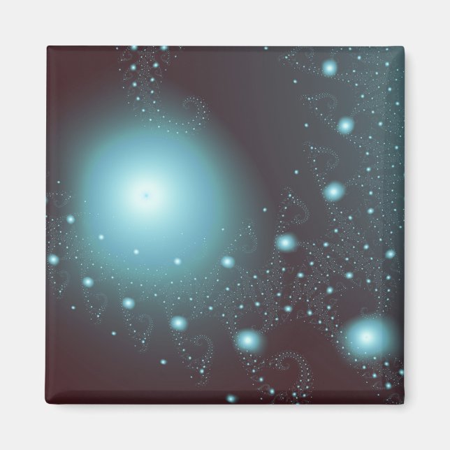 Blue Cosmos Magnet (Framsidan)