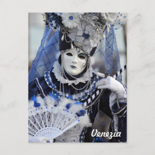 Blue Costume Vykort