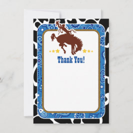 Blue Cowboy Tackkort Tack Kort