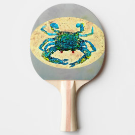 Blue Crab Animal Art Pingisracket