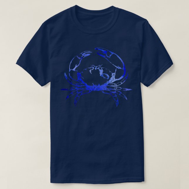 Blue Crab Classic TShirt T Shirt (Design framsida)