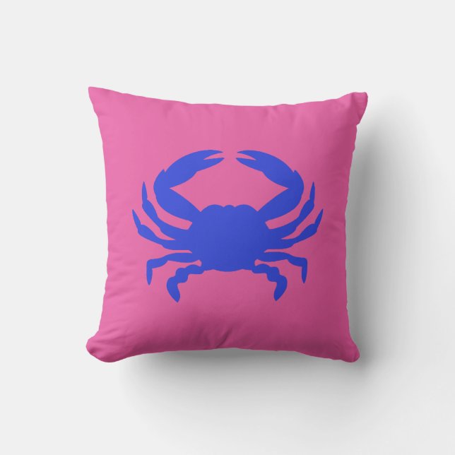 Blue Crab Dekorativ kudde (Framsida)