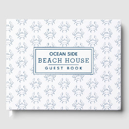 Blue Crab Mönster - Beach House Vacation Rental Gästböcker