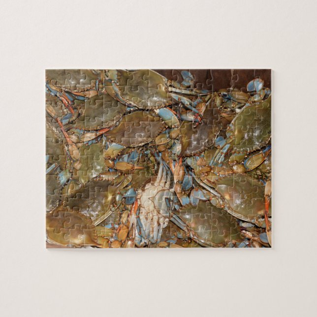 Blue Crab Puzzle Pussel (Horisontell)