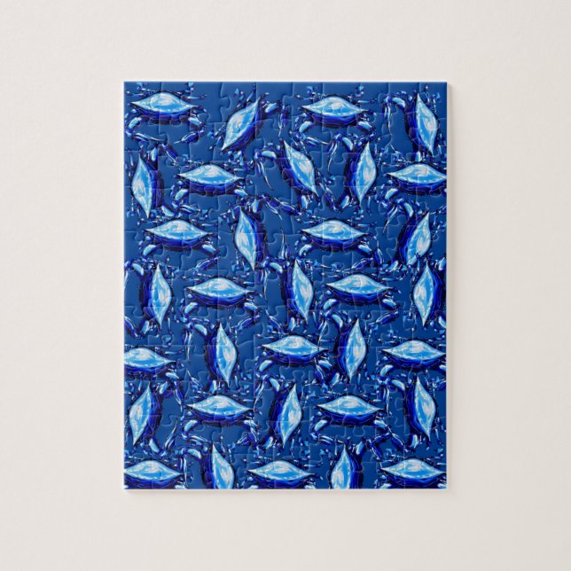 Blue Crabs Jigszle Puzzle Daisy Pussel (Vertikal)