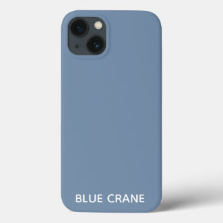 Blue Crane Blue färg namn Fodral-Mate iphone case