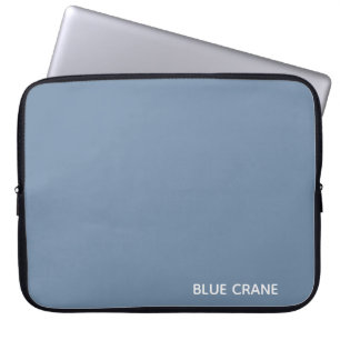 Blue Crane Blue färg namn Laptop Fodral