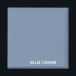 Blue Crane Blue färg namn Magnet<br><div class="desc">Blue Crane Blue färg namn</div>