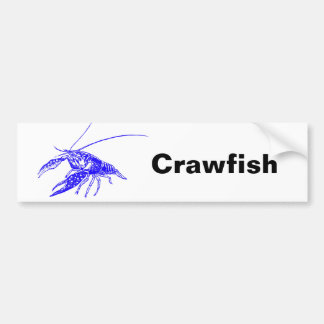 blue crayfish bildekal