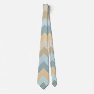 Blue Cream Chevron Rand Slips